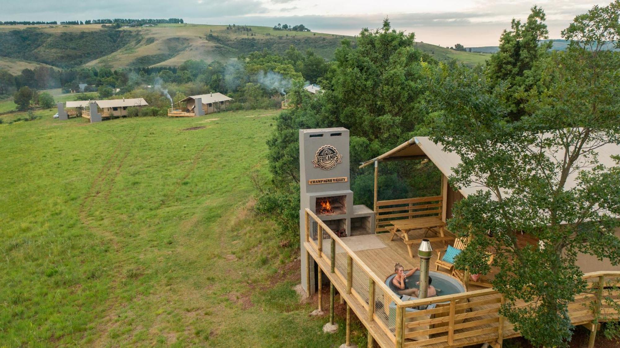 Africamps Champagne Valley Bagian luar foto